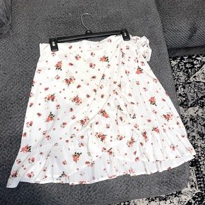 Ultra Flirt Floral Mini Skirt
